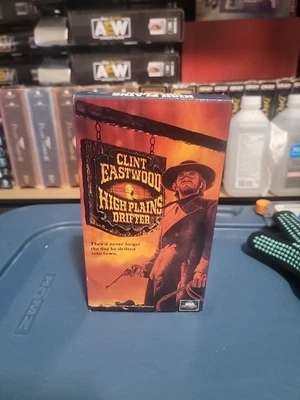 High Plains Drifter Clint Eastwood VHS Tape 1987 MCA - Image 1 of 2