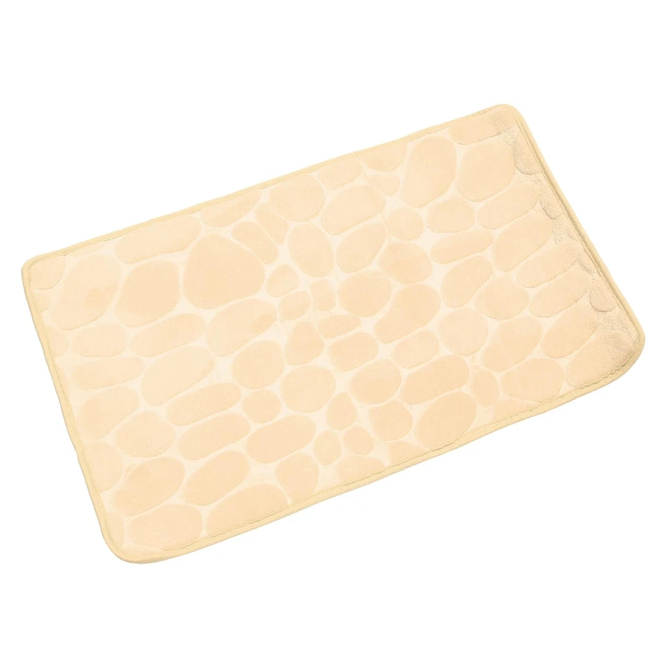 Коврик для ванной 23,62 дюйма x 15,74 дюйма из кораллового флиса коврик для ванной светло-коричневый - Изображение 1 из 4