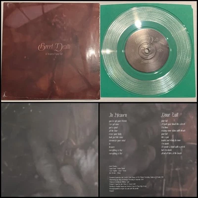 GREET DEATH In Heaven-Your Lull 7” Clear Vinyl 200-Nothing Slow Crush Cloakroom Foto 1 de 4
