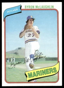 Byron McLaughlin 1980 Topps #197 Seattle Mariners Baseballkarte - Bild 1 von 2
