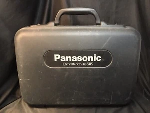VINTAGE OMNIMOVIE PANASONIC VHS HQ CAMCORDER VIDEO CAMERA HARD CASE ONLY - Picture 1 of 7