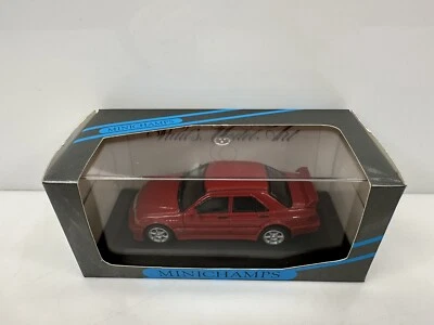 Minichamps Mercedes-Benz 190E Evo 1 Street Signal Red /143  - Image 1 of 4