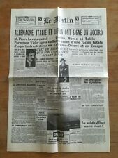 vu161 facsimilé journal WW2 - Le matin - 28 septembre 1940