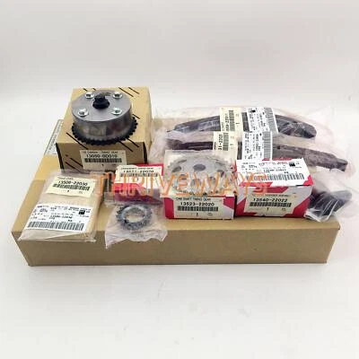 OEM For 00-05 TOYOTA MR2 SPYDER VVT-I 1.8L 7Pcs Timing Chain Kit Sprocket New - Image 1 of 4