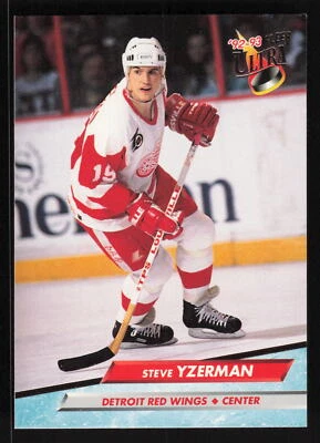 1992-93 Fleer Ultra #55 Steve Yzerman Card TCCCX - Image 1 of 2