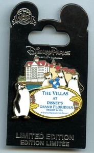 Prendedor WDW Disney Apertura Grand Floridian Villas Mary Poppins Penguins LE - Imagen 1 de 1
