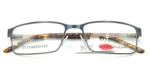 Randy Jackson RJ 1064 Blue 300 Extended Fit Eyeglass Frames, 57-18-150 - Picture 1 of 11