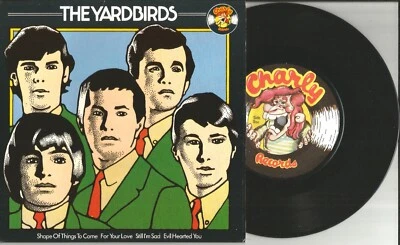 Jeff Beck & Jimmy Page YARDBIRDS Shape of things 1978 EUROPE 7 INCH vinyl Single Foto 1 de 2