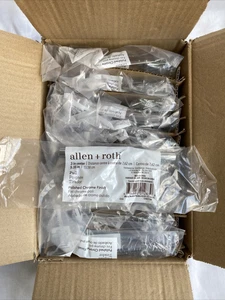 Menge 12 Inbus + Roth 3" Mitte zu Mitte Chrom Schrank Tür Bar Zug #0059609 - Bild 1 von 6