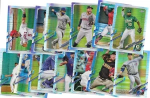 Topps 2021 refractor de prisma cromado elige tu tarjeta llena tu conjunto 1-220 - Imagen 1 de 1