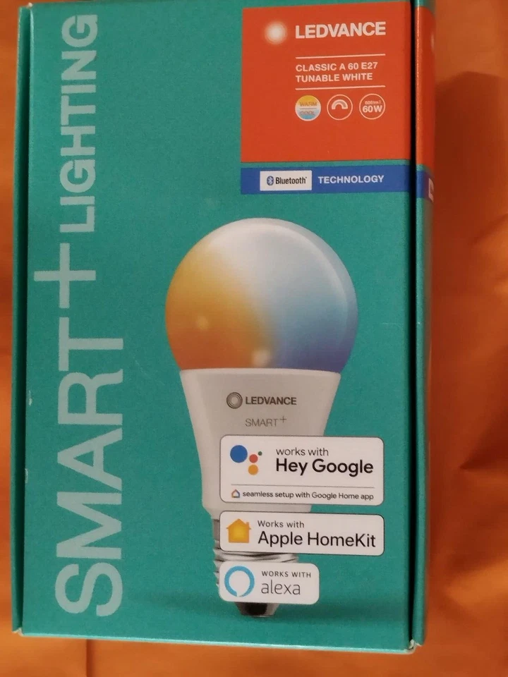 Ledvance LED Smart Birne 8 5W 60W E27 matt CCT 2700K-6500K Dimmbar Bluetooth