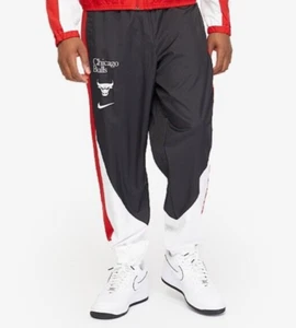 BNWT Nike Men’s XS NBA Chicago Bulls Starting Five Courtside Tracksuit Trousers - Picture 1 of 3