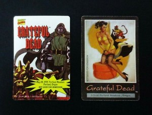 Grateful Dead Backstage Pass Portland Oregon 1995 5/28/95 5/29/95 Dr. Doom Girl