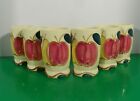Purinton Pottery FRUIT Tumbler (s) LOT OF 6 Apples Pears