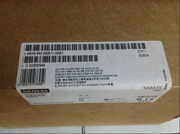 1PC SIEMENS 6AV6 642-0AA11-0AX1 NEW IN BOX 6AV6642-0AA11-0AX1 EXPEDITED SHIPPING - Image 1 of 1