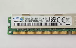 Samsung M392B2G70DM0-YK0 16GB RDIMM DDR3L-1600R PC3L-12800R ECC VLP - Picture 1 of 4
