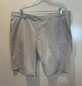 Bermudas Bugatchi gris frente plano 10” pantalones cortos para hombre talla 42 (1612) - Imagen 1 de 4