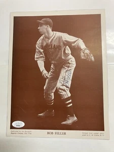 1937 Baseball Magazine M114 photo signed Bob Feller autograph Rookie Jsa Cert - Picture 1 of 4