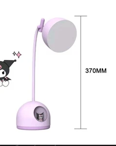 Kuromi Emie Kawaii Saving Box Night lamp Student Desk CUTE Official Sanrio New - Picture 1 of 5