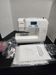  NEW Janome Sewing Machine 49018 With LCD Screen 18 Stitches,3 Button Holes - Picture 1 of 10