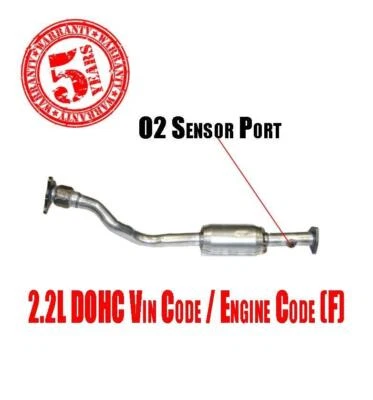 Catalytic Converter & Flex Pipe Fits For 2002-2005 GM Sunfire DOHC 2.2L VIN F - Image 1 of 4