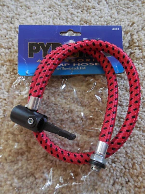 NUEVA Bomba Pirámide #4313 MANGUERA de Repuesto para Bomba de Pie, 23" de Largo con Bloqueo para Pulgar Foto 1 de 2