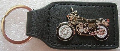 Schlüsselanhänger Honda CB 500 / CB500 Four braun brown Motorrad Moto Art. 0334