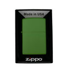 Zippo Benzin-Feuerzeug Moos Green Matt 60004608, unbefllt