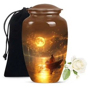 Lunar Urns For Mom Cremation Urns For Human Ashes 10 Inch - Picture 1 of 7