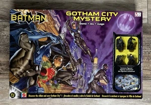 ¡¡DE COLECCIÓN!! Juego de mesa DC Mattel Batman Gotham City Mystery 2003 con figuras - ¡¡Sellado!!! - Imagen 1 de 6
