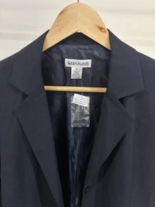 Sussan Navy Blazer NWT Size 10 - Picture 1 of 5