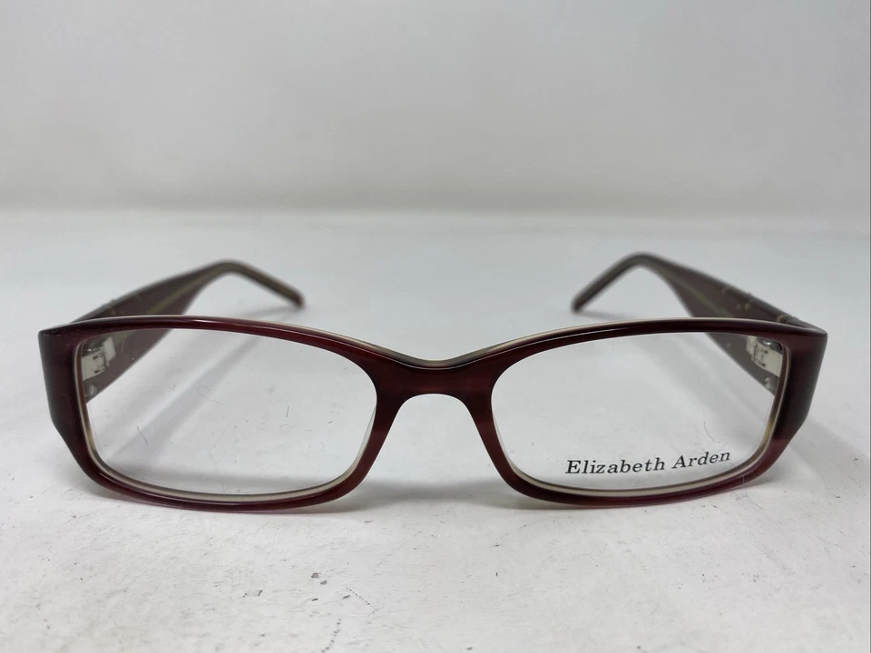 Elizabeth Arden EA 1037A-1 53-17-135 Borgoña Borgoña Borgoña Montura de Gafas 3641 Foto 1 de 4