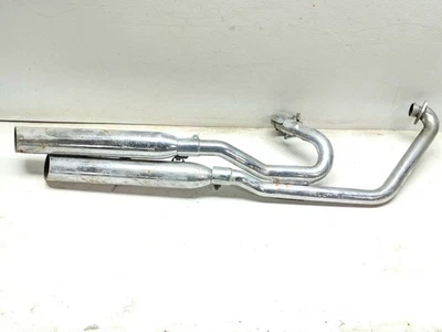 03-17 Victory Vegas Full Exhaust Pipe Muffler Head Headers - Image 1 of 4