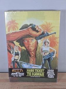 OOP* NEW Hard Ticket to Hawaii-1000 Piece Jigsaw Puzzle (MessedUpPuzzles)  - Picture 1 of 1