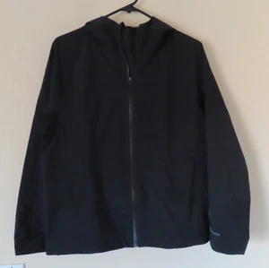 Lululemon Stretch Glyde  Waterproof  Hooded Jacket Men  Black  Size S New - Picture 1 of 3