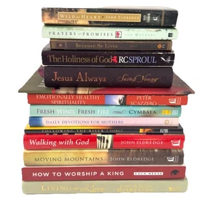 Christian Book Lot of 14 - Imagen 1 de 5