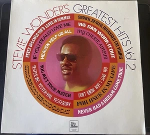 Stevie Wonder Greatest Hits Vol. 2 12" Vinyl LP Album Record Motown - Picture 1 of 4