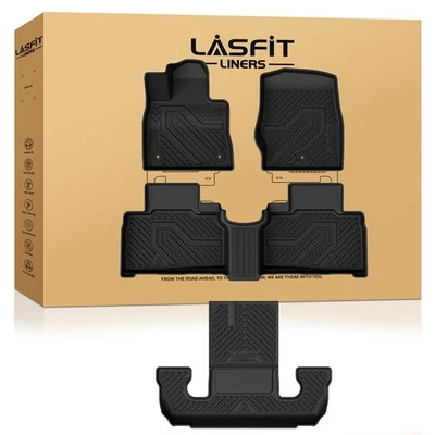 LASFIT Floor Mats for Ford Explorer 2022-2026 6 Seats 1st & 2nd & 3rd Row Liners - Изображение 1 из 4