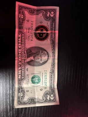 2003 Series a 2 Dollar Bill - Image 1 of 2