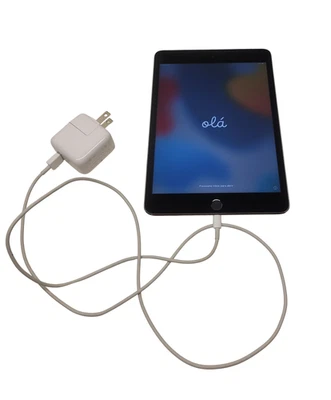 Apple iPad Mini 4 A1550 128GB WiFi + Cellular Unlocked Space Gray Bundle - Image 1 of 4