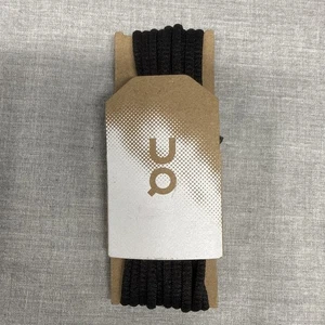 NUOVO On Cloud Ricambio Classico Corde per Scarpe Lacci Nero per Scarpe da Corsa - Foto 1 di 3