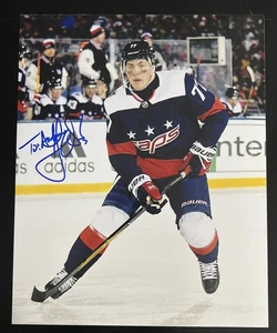 T.J. Oshie Signed Autographed 8x10 Photo Washington Capitals  To Andrew - Picture 1 of 2