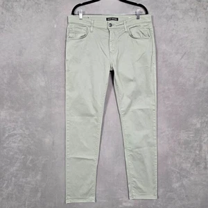 Mavi Jake Pants 36x34 Mens Slim Fit Stretch Light Green jeans EUC - Picture 1 of 11