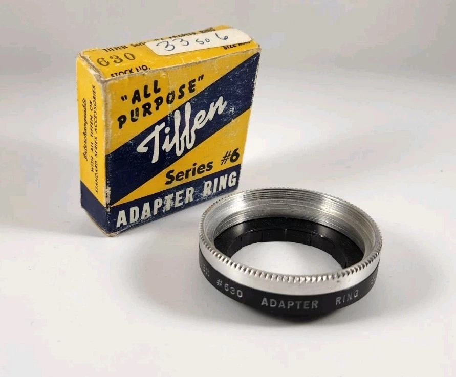 Tiffen • Series 6 Adapter Ring • Camera Photography Accessory "ALL PURPOSE" - Image 1 of 2