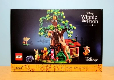 LEGO Ideas: Winnie the Pooh (21326) Plus Two Big Shiny Tote Bag (Rojo y Rosa) Foto 1 de 4