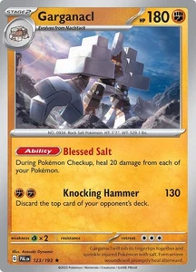Garganacl 123/193 Sv02: Paldea Evolved Reverse Holo - Picture 1 of 1