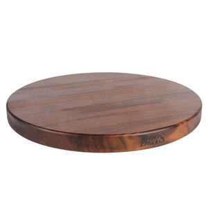 John Boos Walnut Wood End Grain Cutting Board for Kitchen,18"x18"x1.5"(Open Box) - Picture 1 of 9