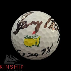 Gary Player signed Masters Logo Golf Ball JSA COA Inscribed 61,74,78 Rare A4105 - Picture 1 of 4
