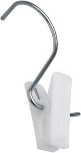 Hanger Clips with Silver Hook Pack of 20 Shoes Scarved Housewares Accessories - Picture 1 of 9