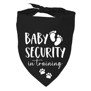 Baby Security in Training Dog Bandana Pet Scarf Dog Pregnancy Announcement Ba... - Picture 1 of 7